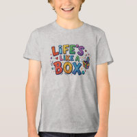 Camiseta Life's Like a Box