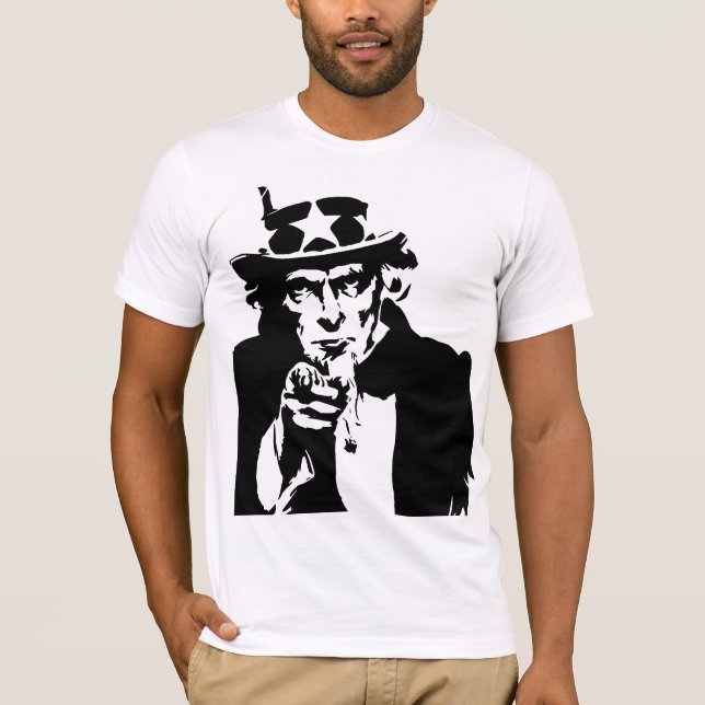 Camiseta liftarn_Uncle_Sam_pointing (Frente)