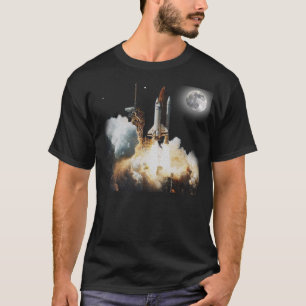 Camiseta Liftoff do vaivém espacial