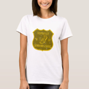 Camiseta Liga Bebendo Cientista