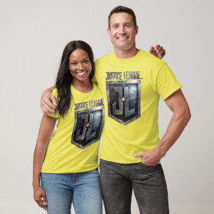 Camiseta Liga da Justiça Blindagem metálica JL