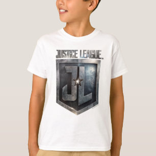 Camiseta Liga da Justiça Blindagem metálica JL
