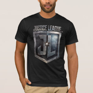 Camiseta Liga da Justiça Blindagem metálica JL