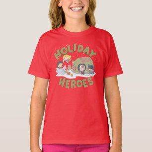 Camiseta Liga da Justiça Chibi Apresentando