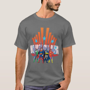 Camiseta Liga da Justiça "Contra todas as probabilidades"