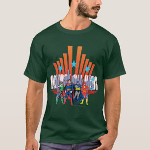 Camiseta Liga da Justiça "Contra todas as probabilidades"
