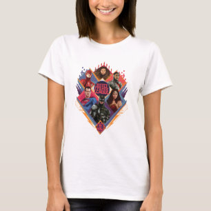Camiseta Liga da Justiça Crachá Diamond Hatch Group