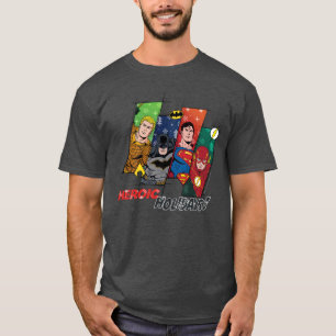 Camiseta Liga da Justiça "Feriados Heroicos"!