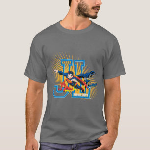 Camiseta Liga da Justiça Heroes Unida