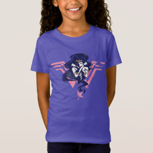 Camiseta Liga da Justiça  Pop de Mulher Maravilha e Símbo