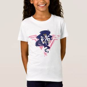 Camiseta Liga da Justiça  Pop de Mulher Maravilha e Símbo