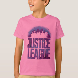 Camiseta Liga da Justiça  Silhuette da Liga da Justiça