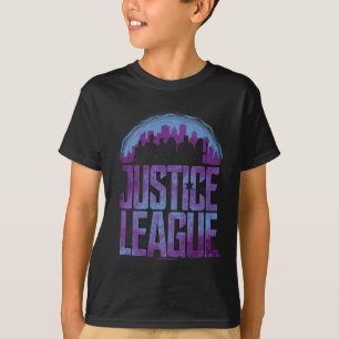 Camiseta Liga da Justiça Silhuette da Liga da Justiça