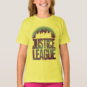 Camiseta Liga da Justiça Silhuette da Liga da Justiça