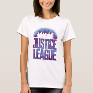 Camiseta Liga da Justiça  Silhuette da Liga da Justiça