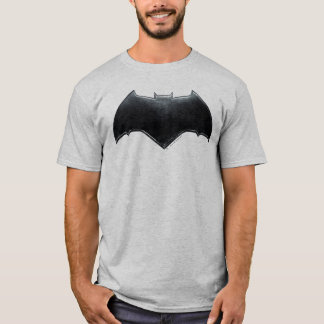 Camiseta Liga da Justiça | Símbolo de Batman Metálico