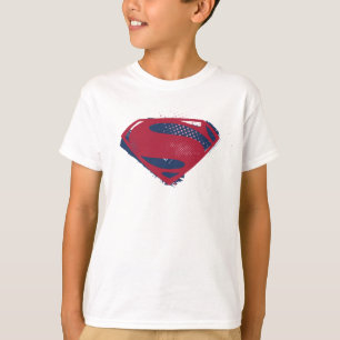 Camiseta Liga da Justiça Símbolo Superman Pincel e Meio-