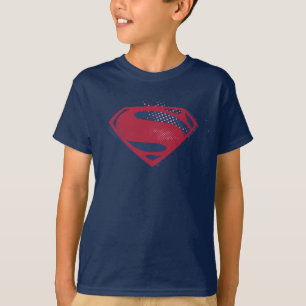 Camiseta Liga da Justiça Símbolo Superman Pincel e Meio-