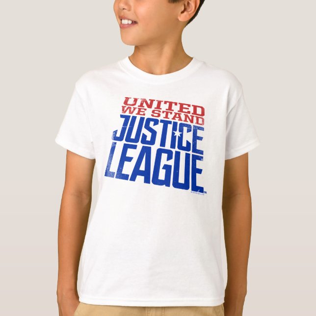 Camiseta Liga da Justiça | United We Stand Graphic (Frente)