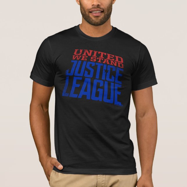 Camiseta Liga da Justiça | United We Stand Graphic (Frente)