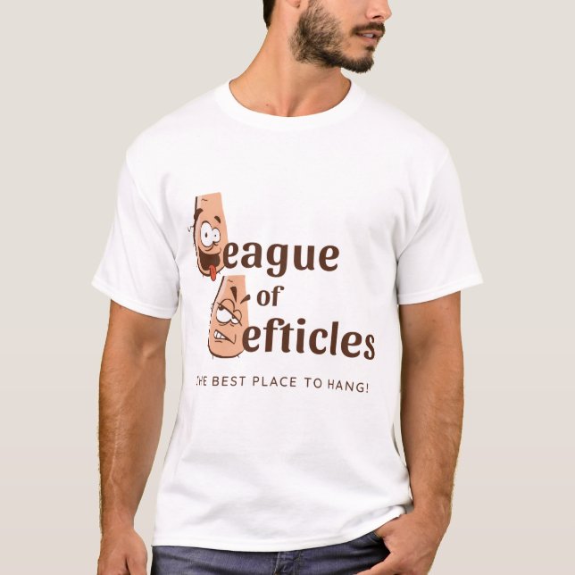 Camiseta Liga das Esquerdas - Cor (Frente)