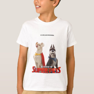 Camiseta Liga DC de Arte Teatral Super Pets