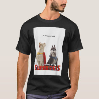 Camiseta Liga DC De SuperPets Krypto E Poster Ace