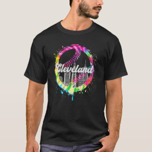 Camiseta Liga de Baseball I Love Cleveland Ohio
