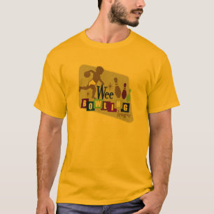Camiseta Liga de boliche pequenina