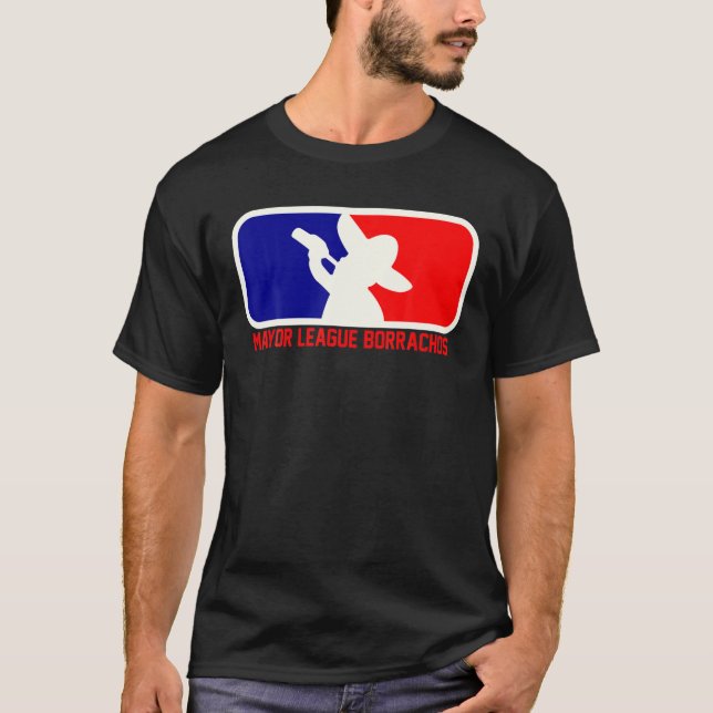 Camiseta Liga De Borrachos DRINK Comédia Mexicana (Frente)