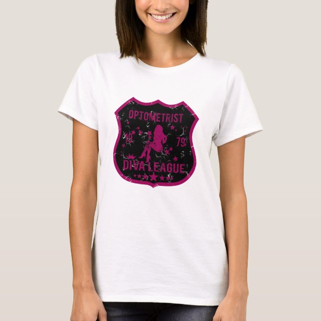 Camiseta Liga de Diva Optometrista (Frente)