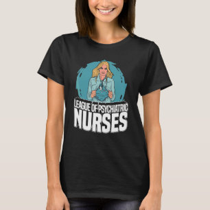 Camiseta Liga de Enfermeiros Psiquiátricos Clínica Enferm
