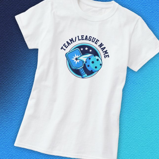 Camiseta Liga de Equipe de Pickleball (Criador carregado)