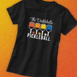 Camiseta Liga de Equipe de Pickleball