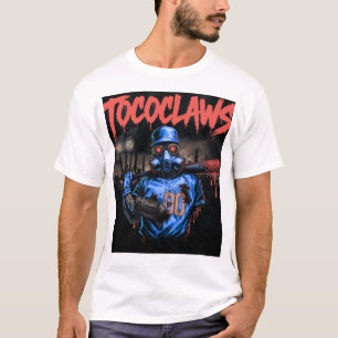 Camiseta Liga de Slime TOCOCLAWS: Rouxinóis Roxo e Verde Mi