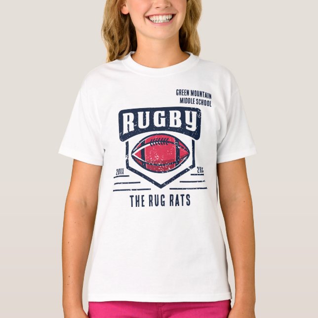 Camiseta Liga dos Clubes de Escolas - Ano do Rugby (Frente)