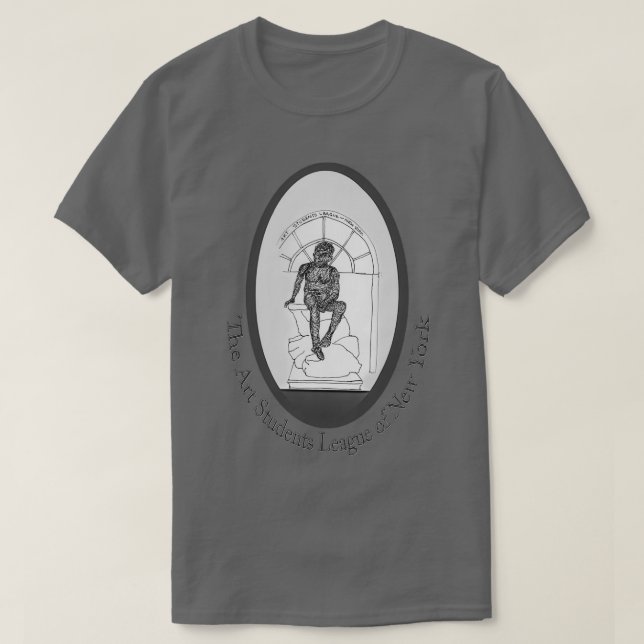Camiseta Liga dos Estudantes de Arte de Nova Iorque (Frente do Design)