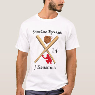 Camiseta Liga Personalizada dos Campeões de Basebol design
