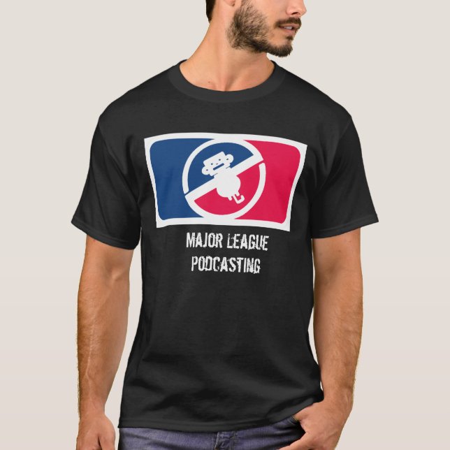 Camiseta Liga principal que Podcasting (Frente)