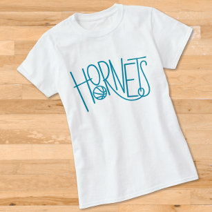 Camiseta Liga Rec da Equipe de Jovens de Basquete Hornets M