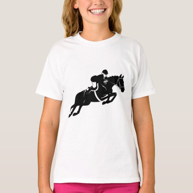 Camiseta Ligação em ponte equestre (Frente)