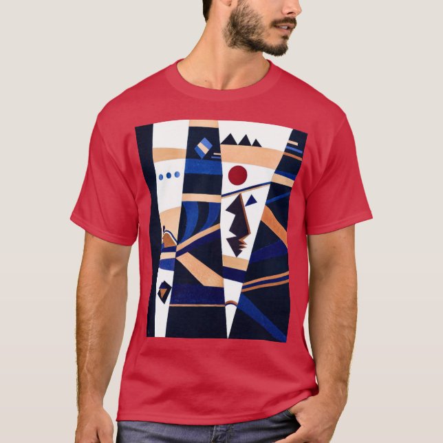 Camiseta Ligação por Kandinsky (Frente)