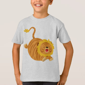 Camiseta Ligeira de T-Shirt com Bouncy de Cartoons Bonitos