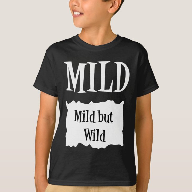 Camiseta Ligeiro - Roupa de Taco de Halloween de Hot Packet (Frente)