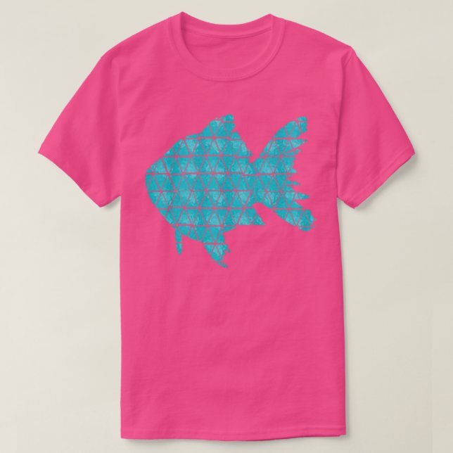 Camiseta Light Blue Fish (Frente do Design)