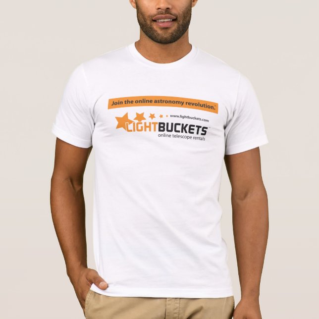 Camiseta LightBuckets "Revolução" T (Frente)