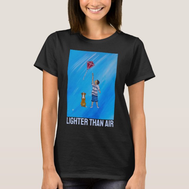 Camiseta Lighter than Air Painting by Alfred Fox (Frente)