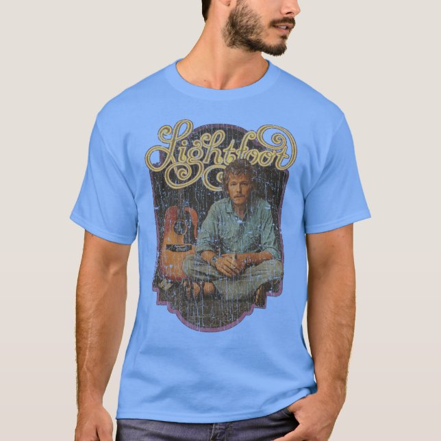 Camiseta Lightfoot Sundown vintage 1974 (Frente)