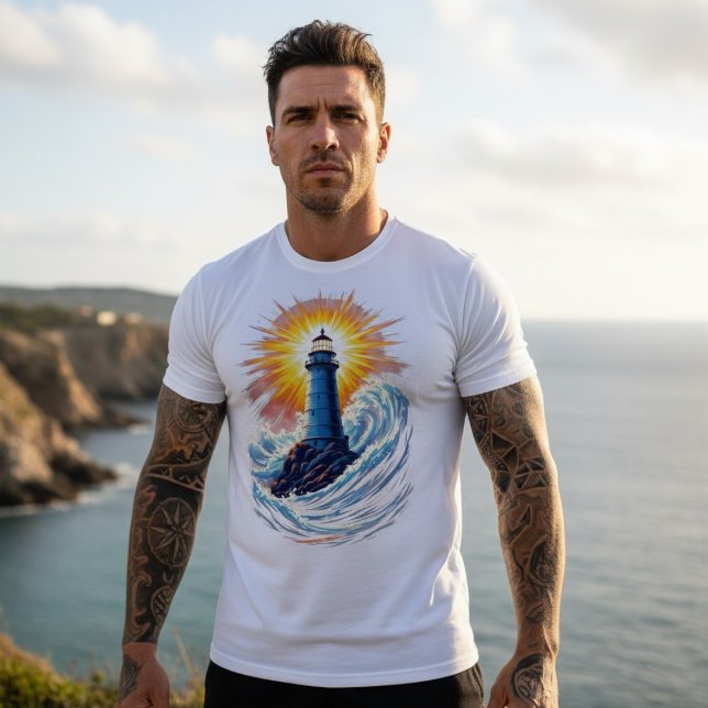 Camiseta Lighthouse (Criador carregado)
