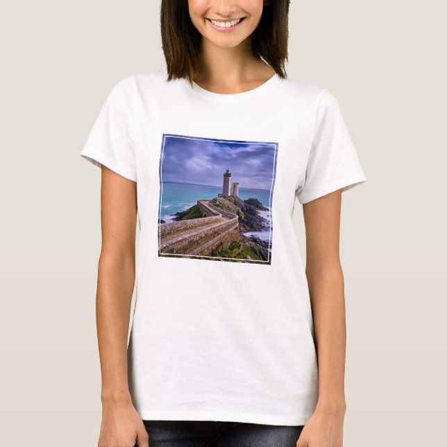 Camiseta Lighthouses | Petit Minou Lighthouse France (Frente)
